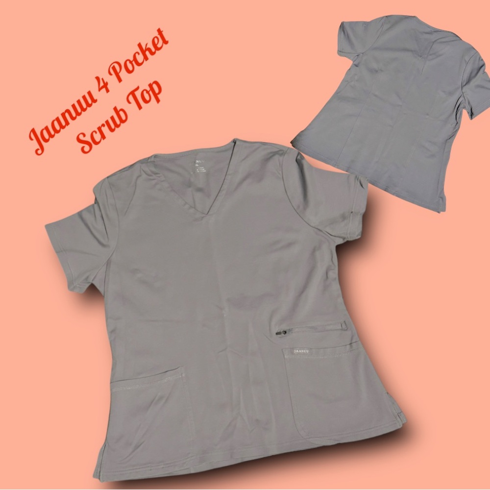Women’s Jaanuu 4 Pocket Scrub Top